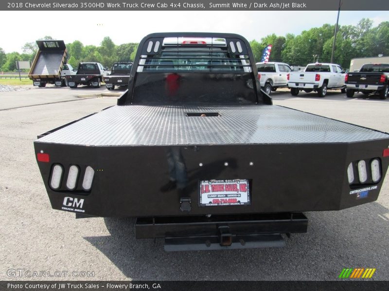 Summit White / Dark Ash/Jet Black 2018 Chevrolet Silverado 3500HD Work Truck Crew Cab 4x4 Chassis