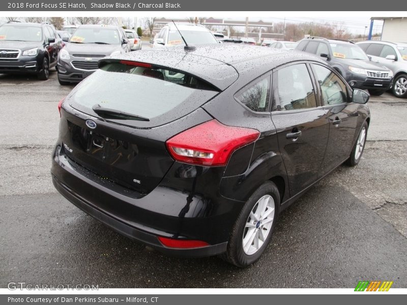 Shadow Black / Charcoal Black 2018 Ford Focus SE Hatch