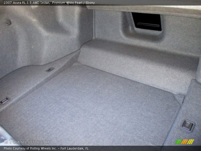 Premium White Pearl / Ebony 2007 Acura RL 3.5 AWD Sedan