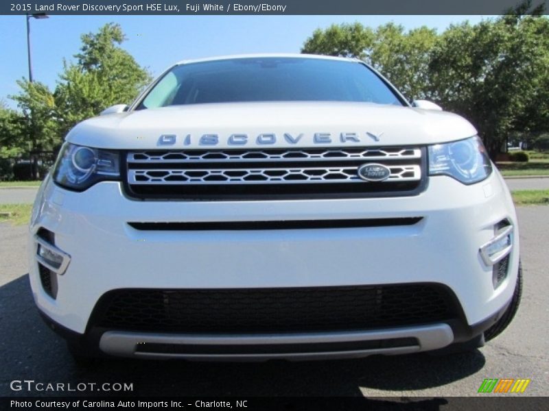 Fuji White / Ebony/Ebony 2015 Land Rover Discovery Sport HSE Lux