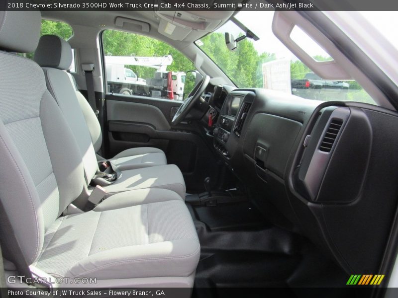 Summit White / Dark Ash/Jet Black 2018 Chevrolet Silverado 3500HD Work Truck Crew Cab 4x4 Chassis