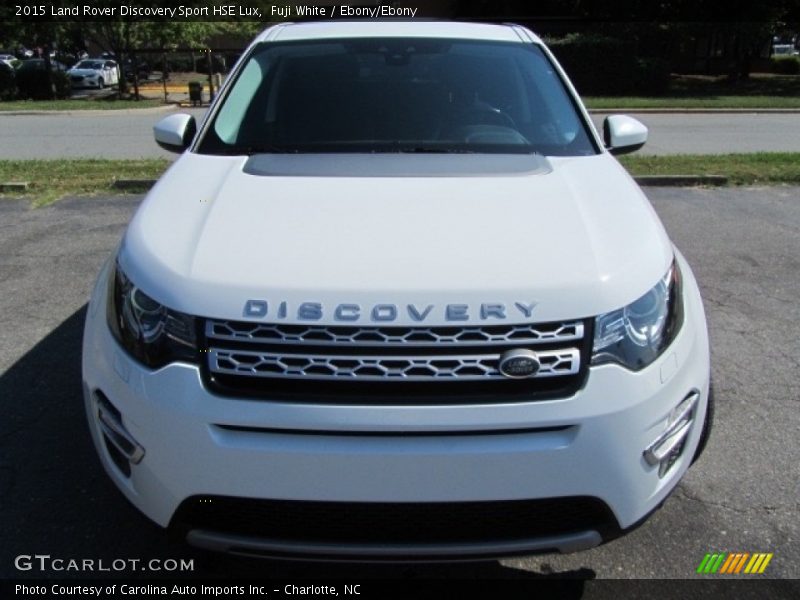 Fuji White / Ebony/Ebony 2015 Land Rover Discovery Sport HSE Lux