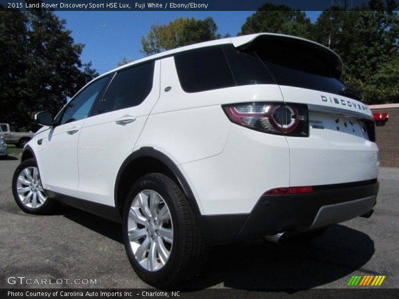 Fuji White / Ebony/Ebony 2015 Land Rover Discovery Sport HSE Lux