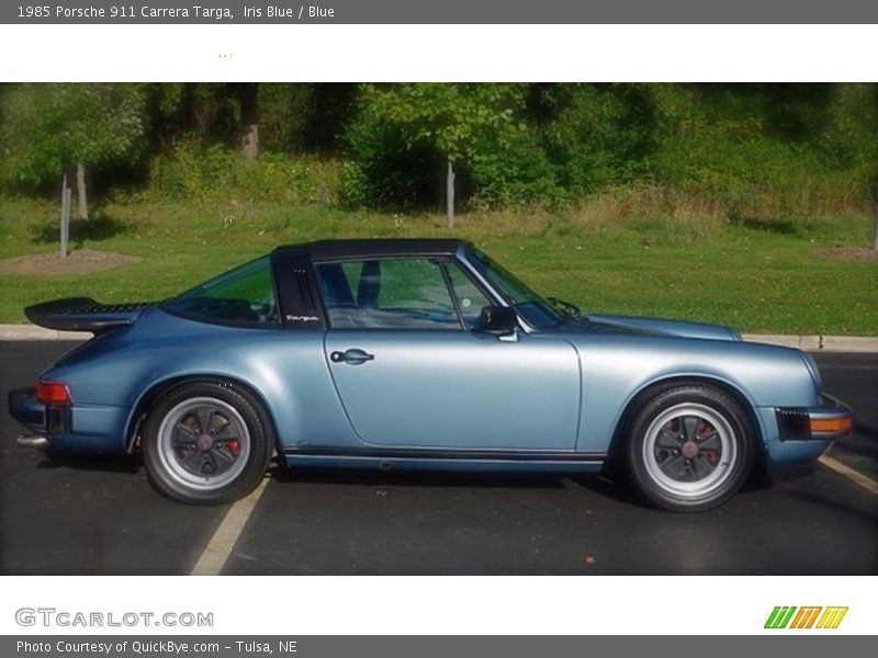  1985 911 Carrera Targa Iris Blue