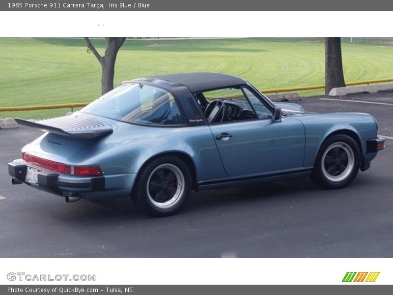 Iris Blue / Blue 1985 Porsche 911 Carrera Targa