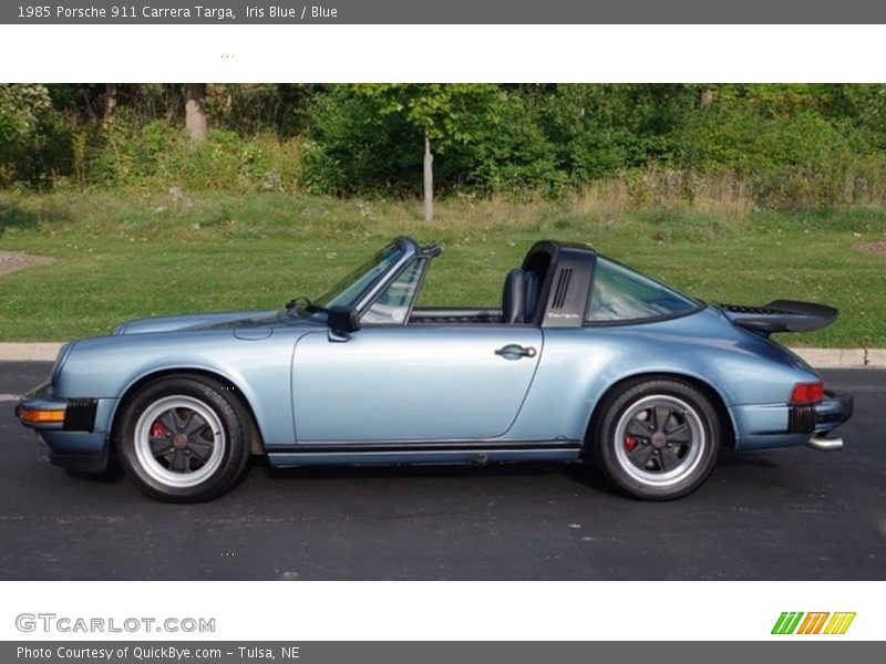  1985 911 Carrera Targa Iris Blue