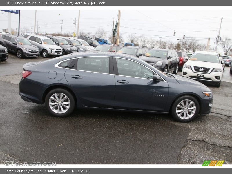 Shadow Gray Metallic / Jet Black 2019 Chevrolet Malibu LT