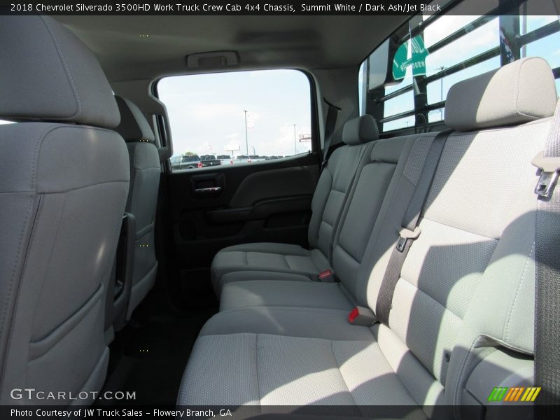 Summit White / Dark Ash/Jet Black 2018 Chevrolet Silverado 3500HD Work Truck Crew Cab 4x4 Chassis