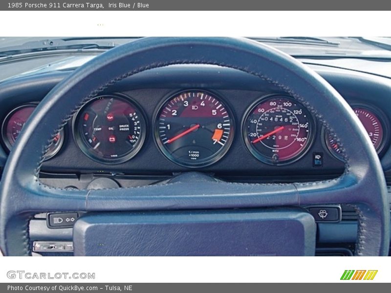  1985 911 Carrera Targa Carrera Targa Gauges