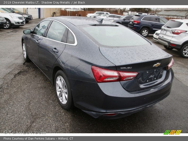 Shadow Gray Metallic / Jet Black 2019 Chevrolet Malibu LT