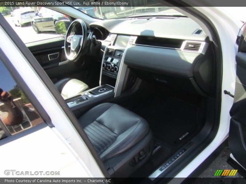 Front Seat of 2015 Discovery Sport HSE Lux