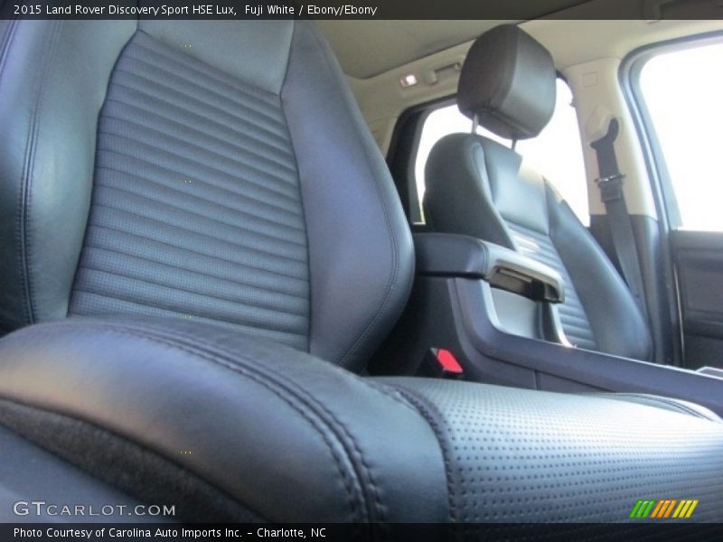 Front Seat of 2015 Discovery Sport HSE Lux