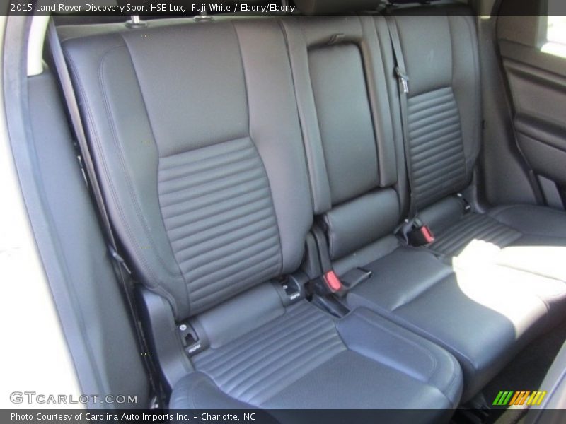 Rear Seat of 2015 Discovery Sport HSE Lux