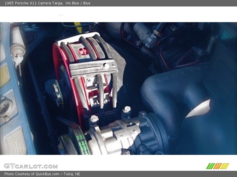 Iris Blue / Blue 1985 Porsche 911 Carrera Targa