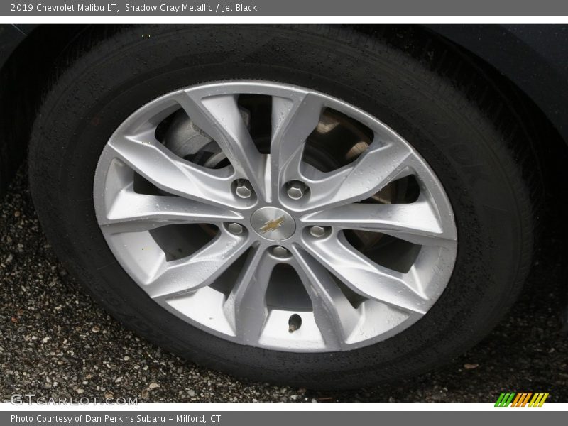 Shadow Gray Metallic / Jet Black 2019 Chevrolet Malibu LT
