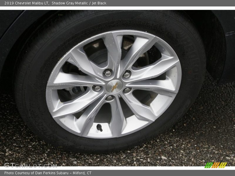 Shadow Gray Metallic / Jet Black 2019 Chevrolet Malibu LT