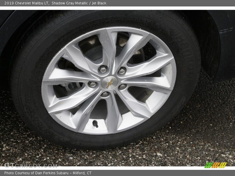 Shadow Gray Metallic / Jet Black 2019 Chevrolet Malibu LT