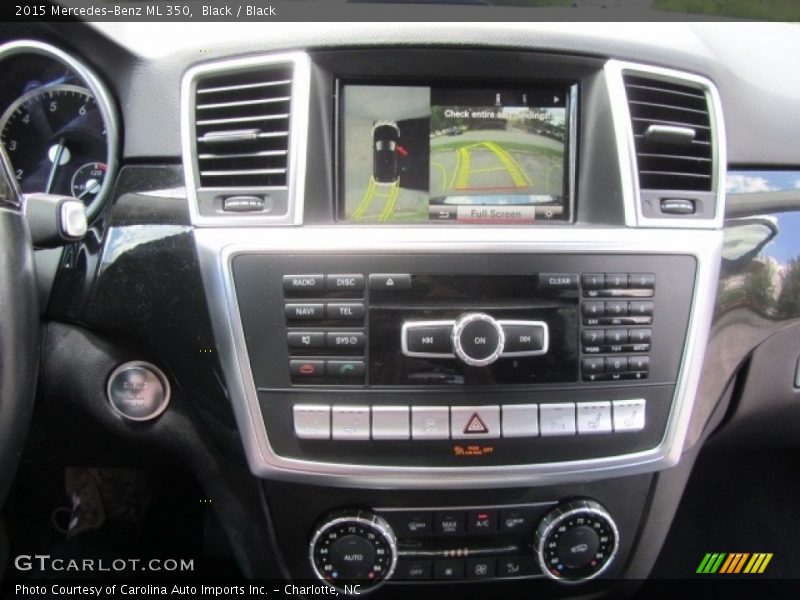 Black / Black 2015 Mercedes-Benz ML 350