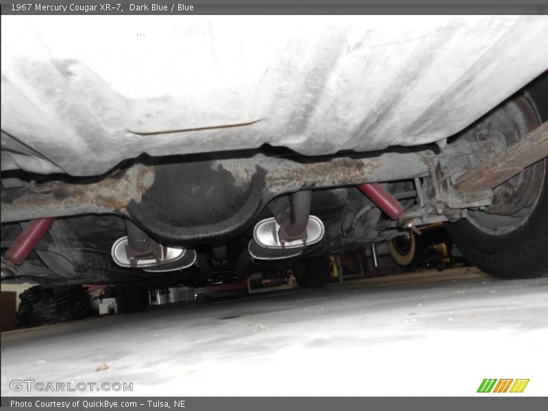 Undercarriage of 1967 Cougar XR-7