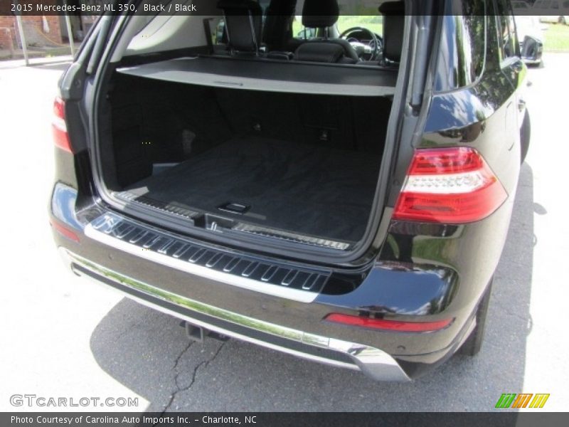 Black / Black 2015 Mercedes-Benz ML 350