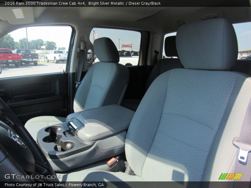 Bright Silver Metallic / Diesel Gray/Black 2016 Ram 3500 Tradesman Crew Cab 4x4