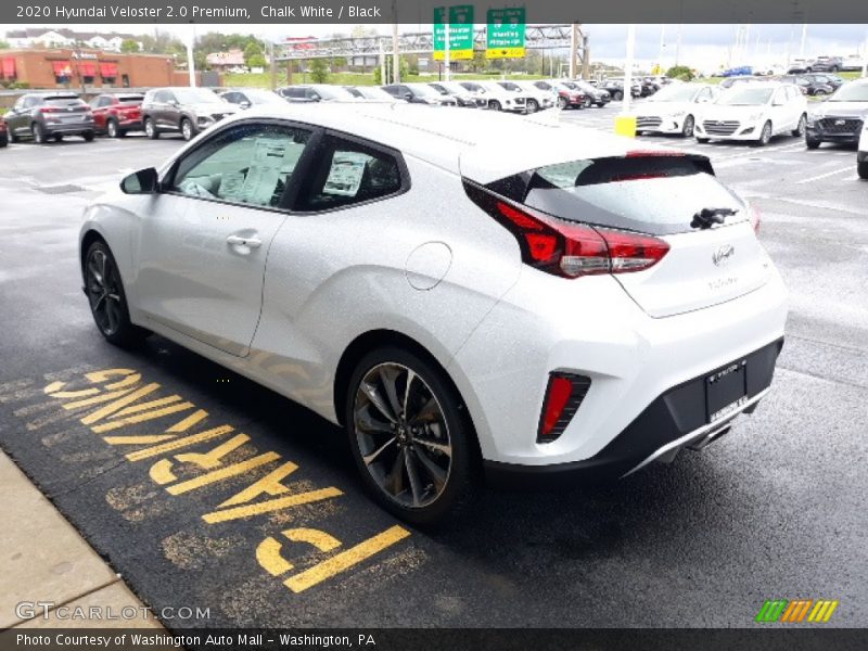 Chalk White / Black 2020 Hyundai Veloster 2.0 Premium