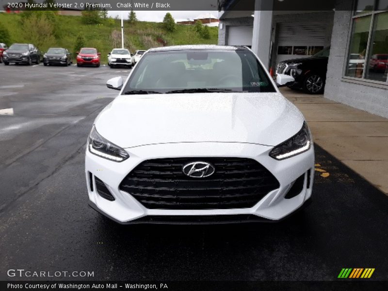 Chalk White / Black 2020 Hyundai Veloster 2.0 Premium