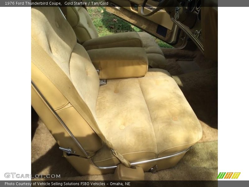 Front Seat of 1976 Thunderbird Coupe