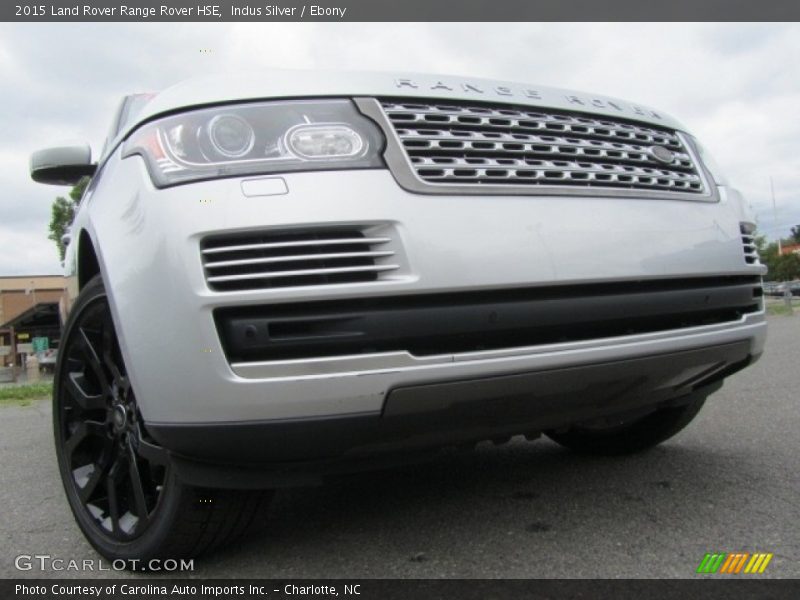 Indus Silver / Ebony 2015 Land Rover Range Rover HSE