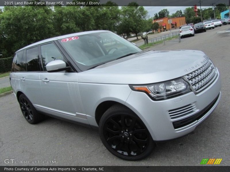 Indus Silver / Ebony 2015 Land Rover Range Rover HSE