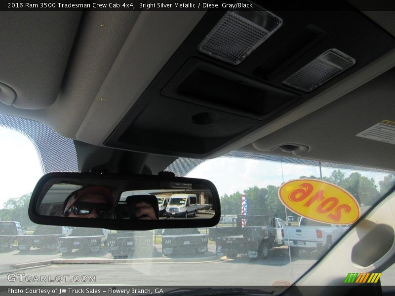 Bright Silver Metallic / Diesel Gray/Black 2016 Ram 3500 Tradesman Crew Cab 4x4