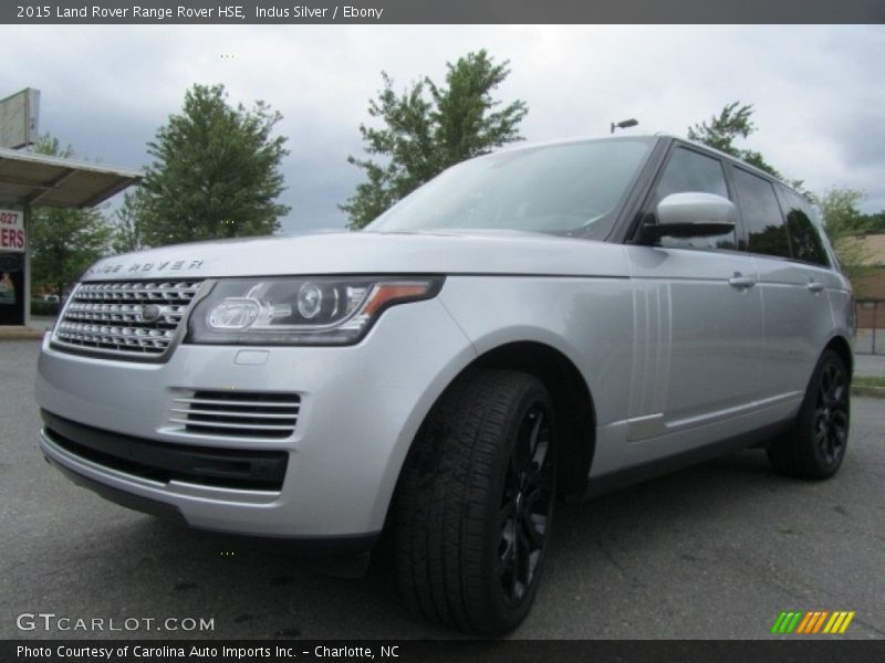Indus Silver / Ebony 2015 Land Rover Range Rover HSE