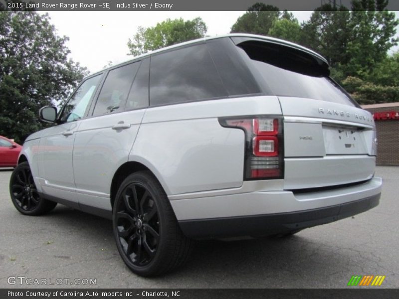 Indus Silver / Ebony 2015 Land Rover Range Rover HSE