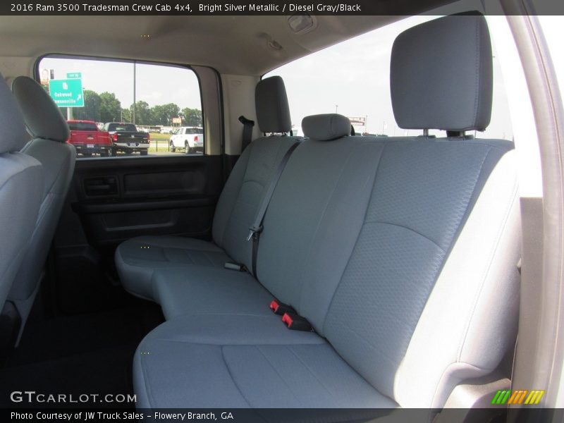 Bright Silver Metallic / Diesel Gray/Black 2016 Ram 3500 Tradesman Crew Cab 4x4