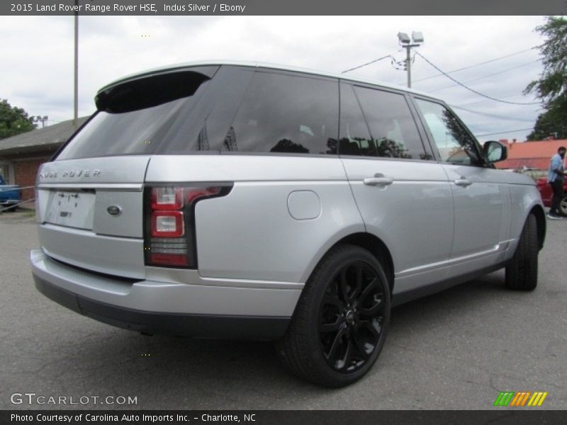 Indus Silver / Ebony 2015 Land Rover Range Rover HSE