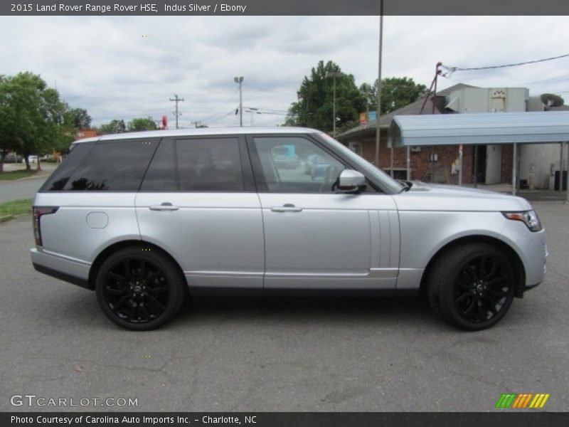 Indus Silver / Ebony 2015 Land Rover Range Rover HSE