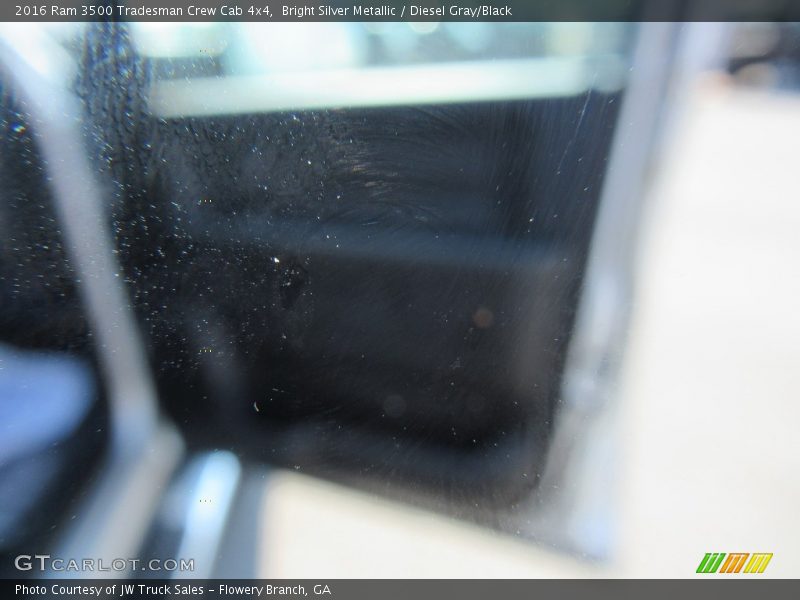 Bright Silver Metallic / Diesel Gray/Black 2016 Ram 3500 Tradesman Crew Cab 4x4