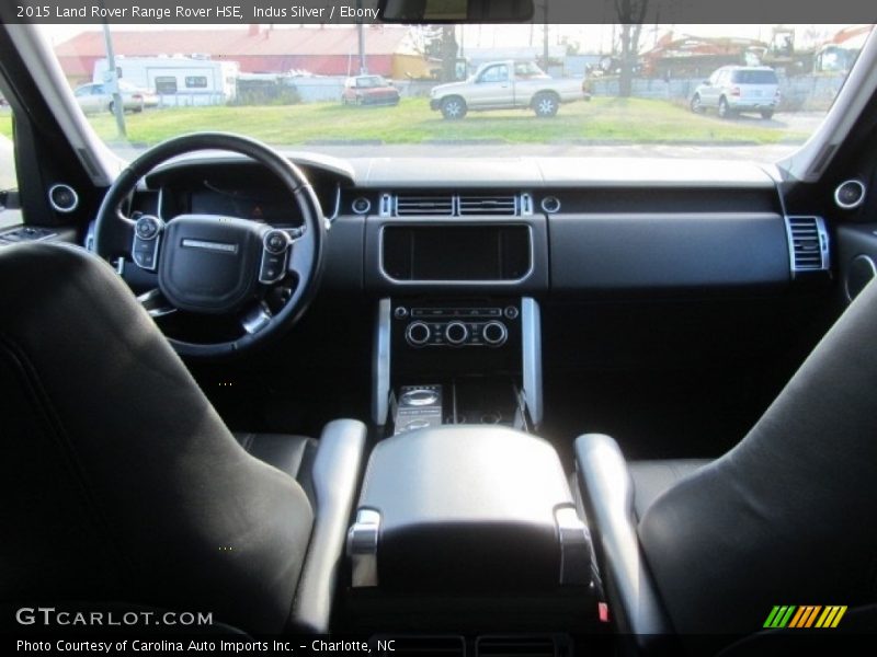 Indus Silver / Ebony 2015 Land Rover Range Rover HSE