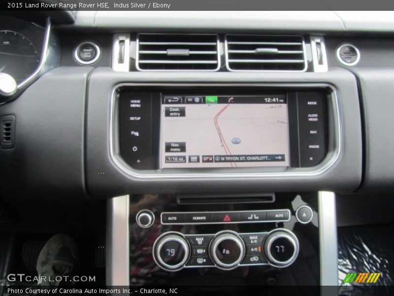 Indus Silver / Ebony 2015 Land Rover Range Rover HSE