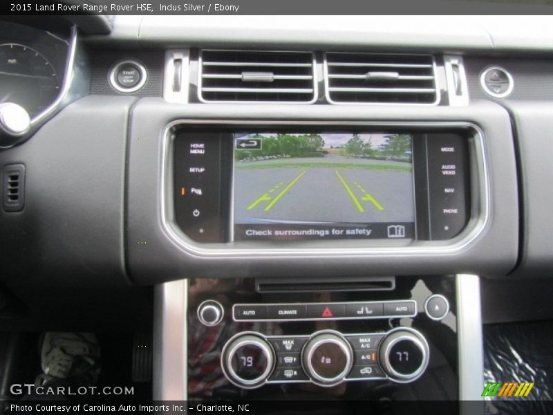Indus Silver / Ebony 2015 Land Rover Range Rover HSE