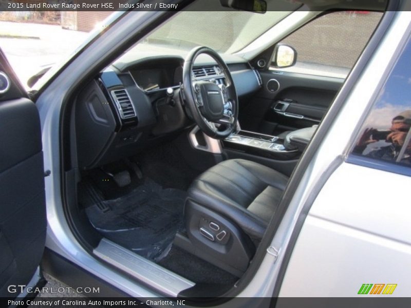Indus Silver / Ebony 2015 Land Rover Range Rover HSE