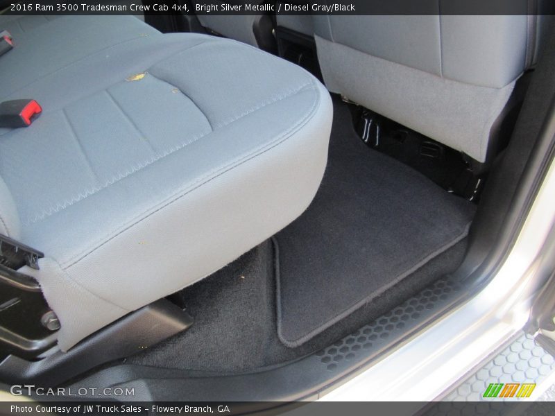 Bright Silver Metallic / Diesel Gray/Black 2016 Ram 3500 Tradesman Crew Cab 4x4