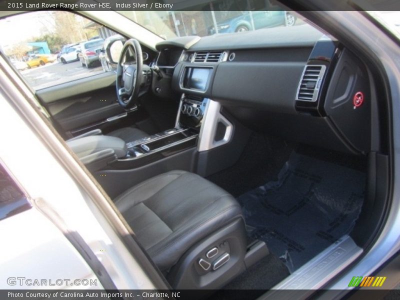 Indus Silver / Ebony 2015 Land Rover Range Rover HSE