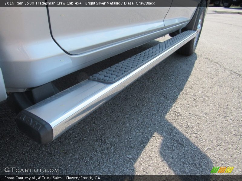 Bright Silver Metallic / Diesel Gray/Black 2016 Ram 3500 Tradesman Crew Cab 4x4