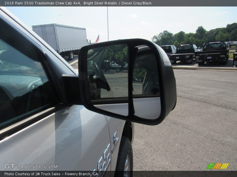 Bright Silver Metallic / Diesel Gray/Black 2016 Ram 3500 Tradesman Crew Cab 4x4