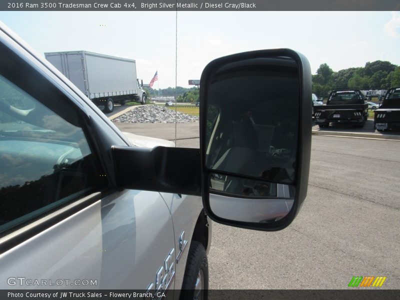 Bright Silver Metallic / Diesel Gray/Black 2016 Ram 3500 Tradesman Crew Cab 4x4