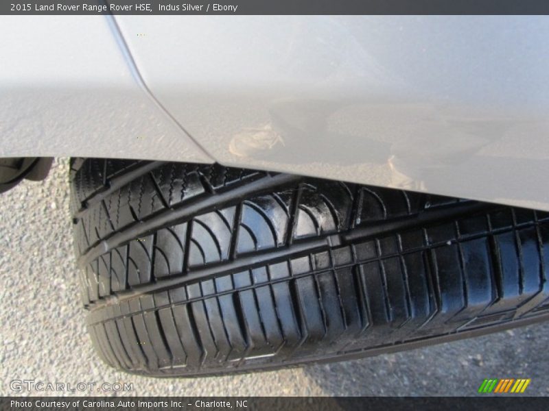 Indus Silver / Ebony 2015 Land Rover Range Rover HSE