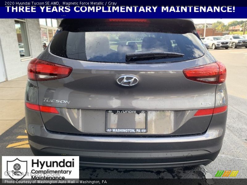 Magnetic Force Metallic / Gray 2020 Hyundai Tucson SE AWD
