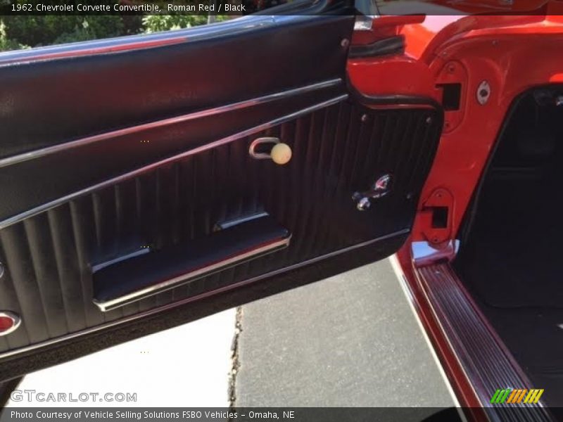 Roman Red / Black 1962 Chevrolet Corvette Convertible