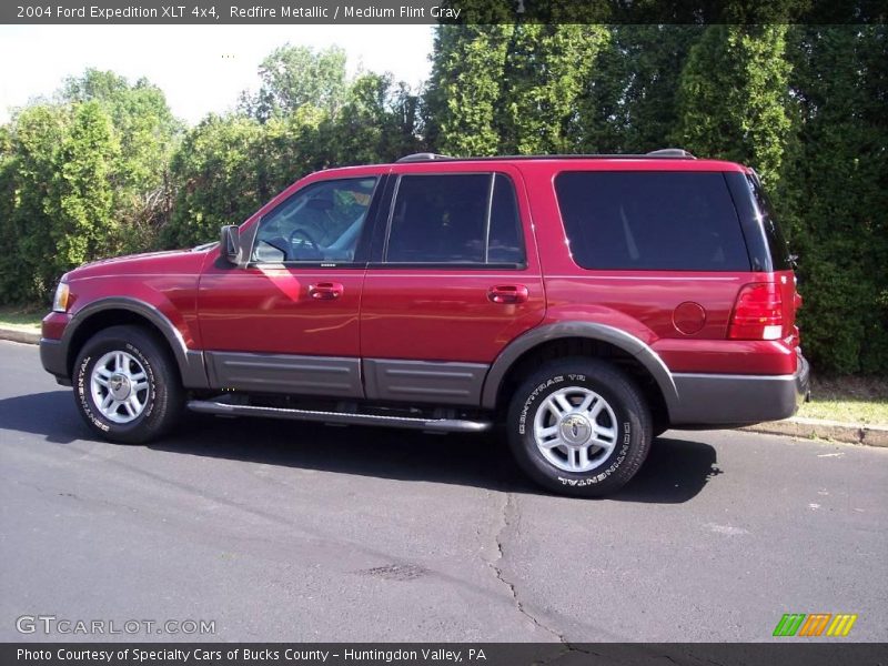 Redfire Metallic / Medium Flint Gray 2004 Ford Expedition XLT 4x4
